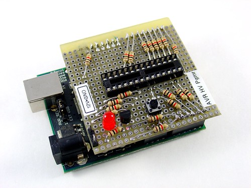 Arduino-based AVR High Voltage Programmer