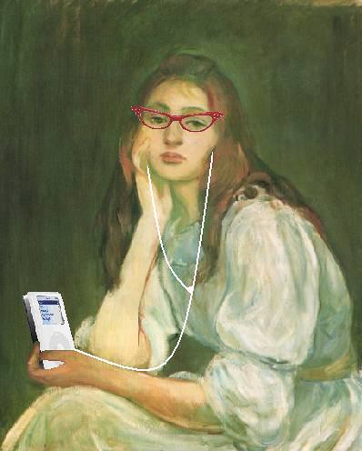 Julie Dreaming, after Berthe Morisot