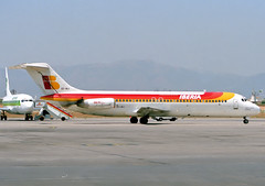 Iberia DC-9-32 EC-BIJ PMI 24/07/1988
