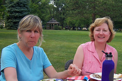Pennypack Farm’s Lauren Steele and Trina Lawri (see Notes at right…)