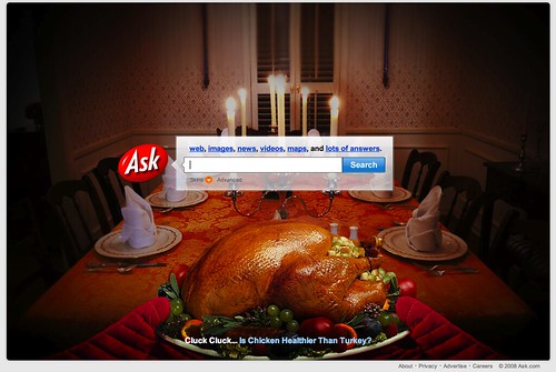 Ask.com Thanksgiving 2008