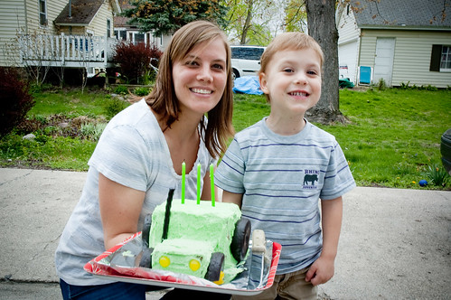 Tractor cake!