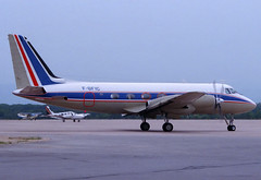 Air Provence International Gulfstream I F-GFIC GRO 25/08/1989