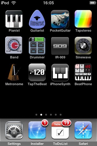iPod touch audio 06/2008