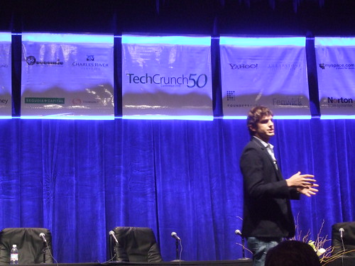 Ashton Kutcher at TechCrunch50