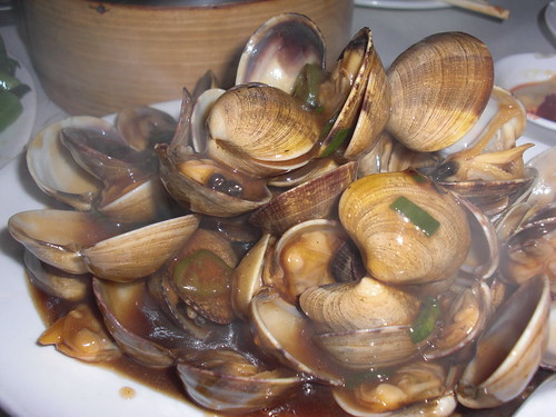 clams with black bean sauce