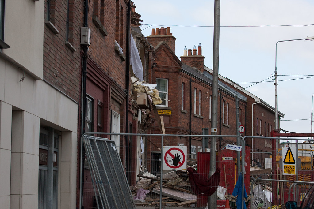 Destruction Caused By Gas Explosion