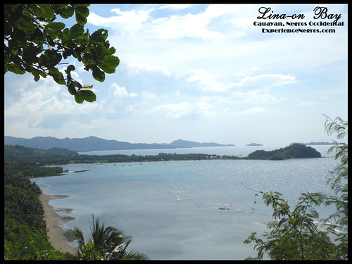 Lina-on Bay in Barangay Linaon overlooking Sulu Sea in the southwest portion and Panay Gulf in the north.