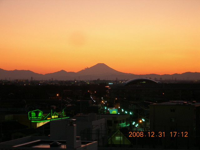 本日綺麗な富士山の夕焼けでしたほんとに！...