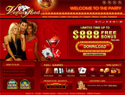 Vegas Red Casino Lobby