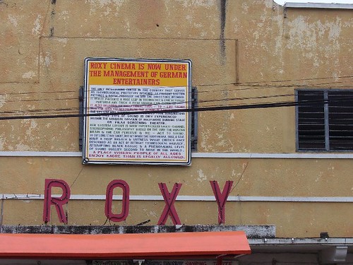 Roxy Open Air Cinema in Accra, Ghana
