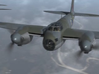 De Havilland Mosquito and Spitfires