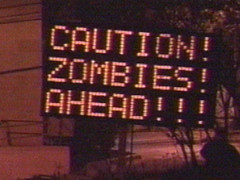 zombie warning