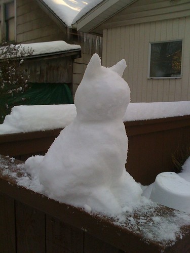 Snow kitty 2