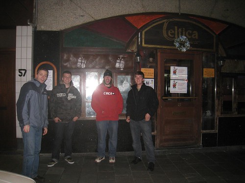(from left) Scott, Tyler, Steve, and Dan