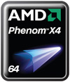 amd phenom X4 logo