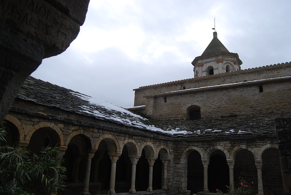 Claustro románico de la catedral de Roda de Isábena