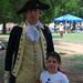 Abby with George Washington