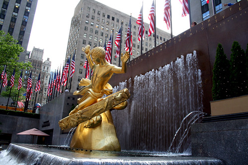 The Fountain at Rockefeller Center