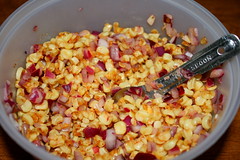 Roasted corn salsa