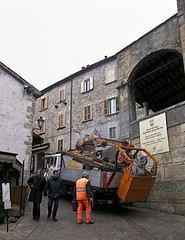 Narrow streets in San Marino