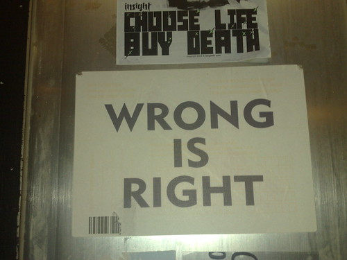 Wrong is right by lejoe, on Flickr