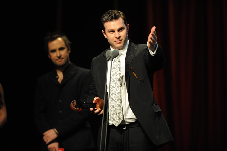 Damien Leith with David Campbell at Helpmann Awards
