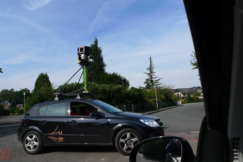 Google Streetview Car in Germany