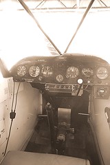 Piper Cub Cockpit