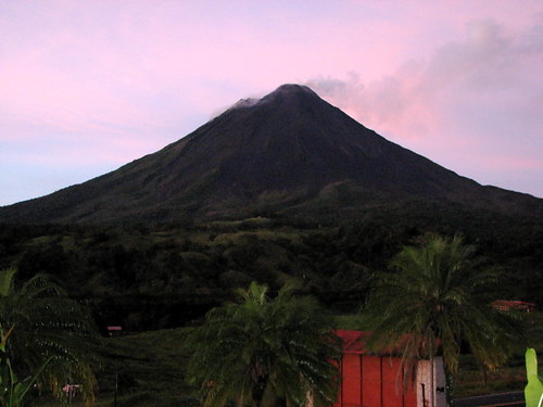 Arenal at sunrise