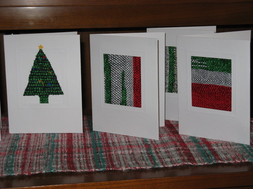 Saori Christmas Cards