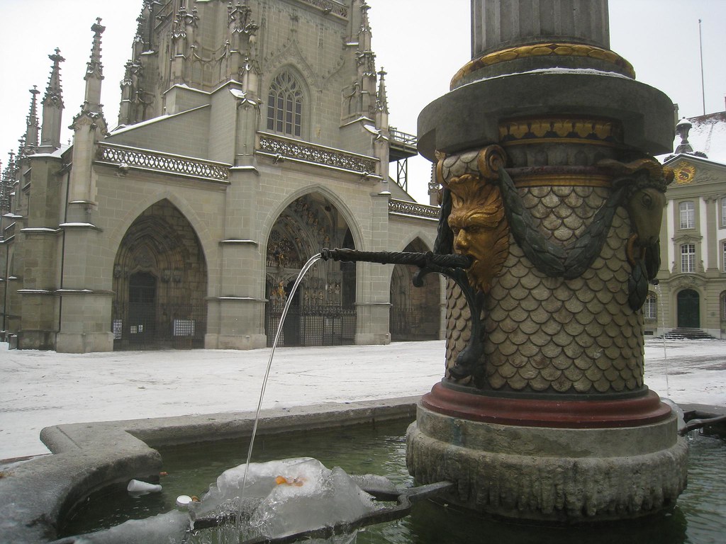 One of the many city fountains, some of which date back to the 16th century