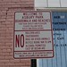 Asbury Park regulations sign