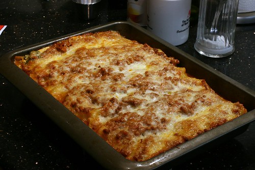 Beef and Spinach Lasagna