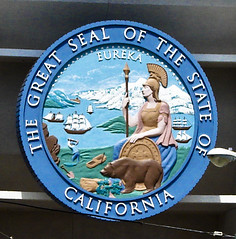 The great seal of the state of California