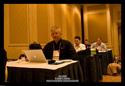 AU 2008 - Speaker Ready room by you.