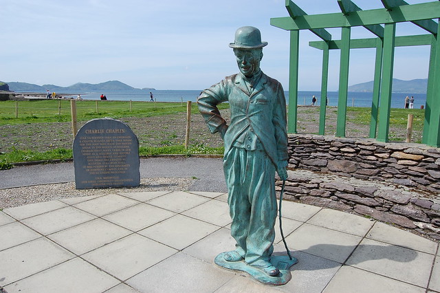 Charlie Chaplin Statue, Waterville, Ring of Kerry