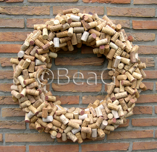 Wine Corks Wreath (Wijnkurkenkrans)