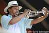 Kermit Ruffins And The Barbecue Swingers @ New Orleans Jazz & Heritage Festival, New Orleans, LA - 05-06-11