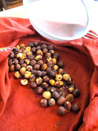 Roasted, skinned & candied hazelnuts - Suzie The Foodie