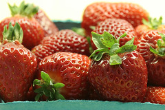 Strawberries in Chianti