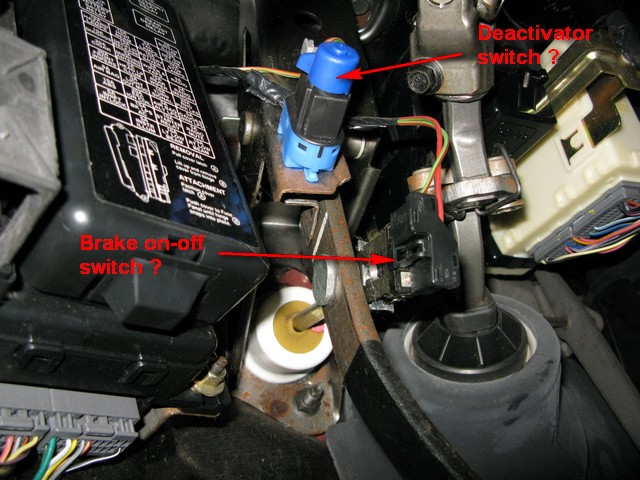 '99 Cruise Control Problem - Taurus Car Club of America ... club car ignition switch diagram 