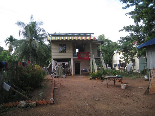 Phi-lay's home outside Battambang