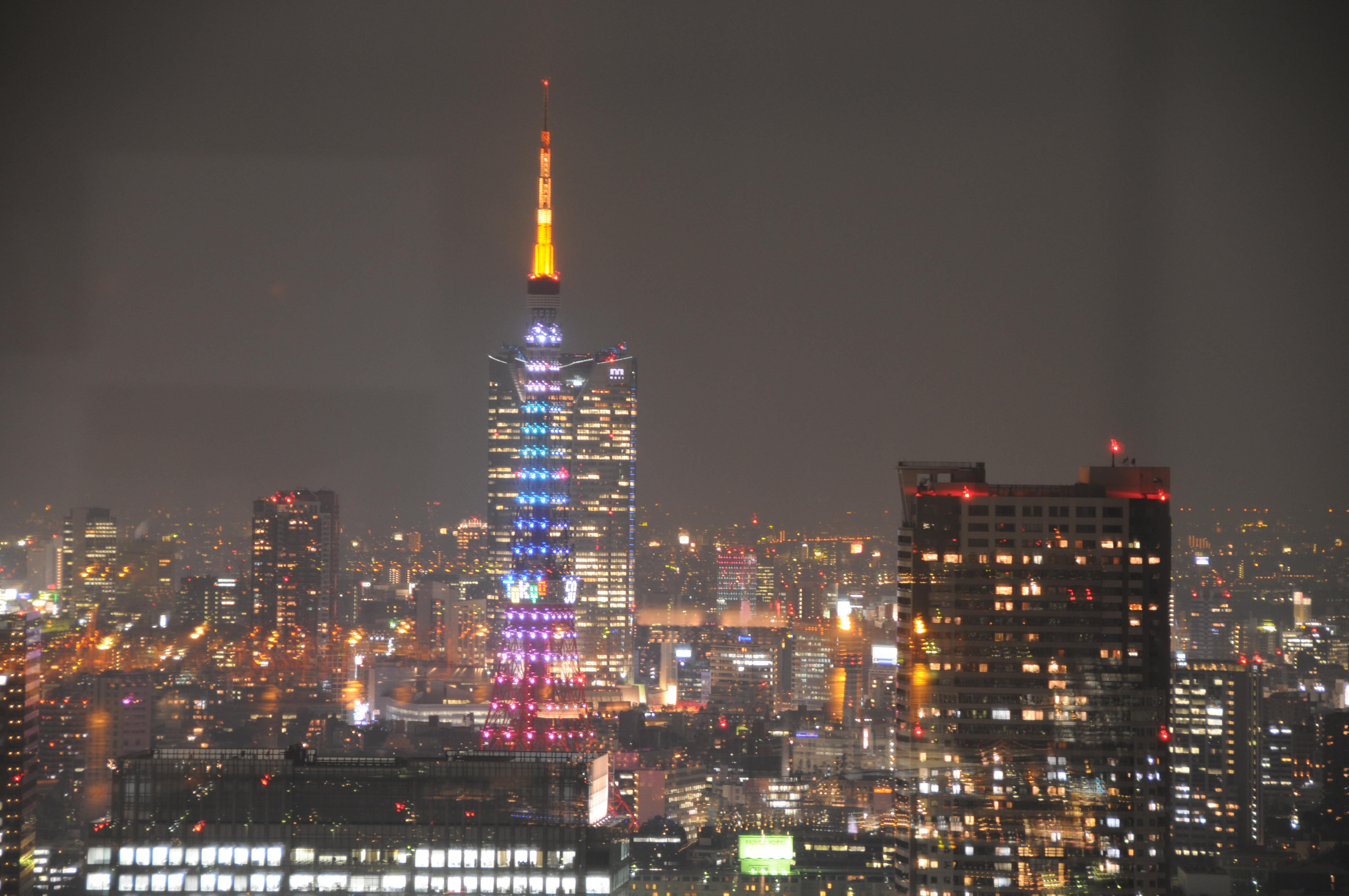 東京タワーの夜景です。最高に綺麗です。