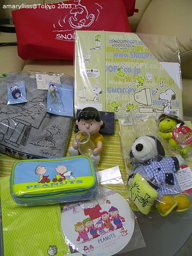 2002-2003東京跨年Snoopy福袋