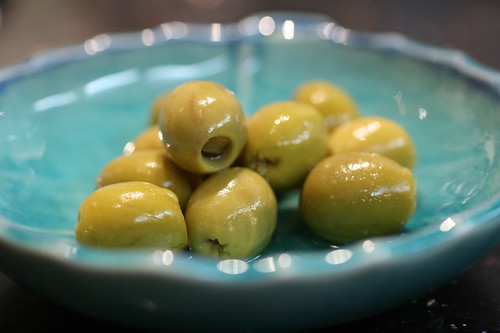 almond stuffed olive