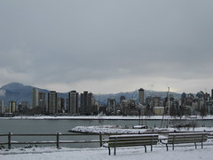 Snow in Vancouver