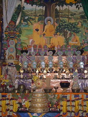 Bodh Gaya festival shrine