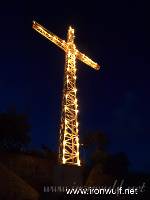 Coron Summit Lighted Cross
