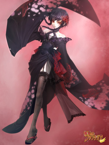Goth Anime Girl - a photo on Flickriver